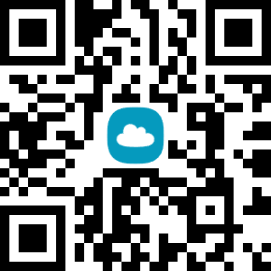 QR-kode med link til Kristians ønskeliste på Ønskeskyen